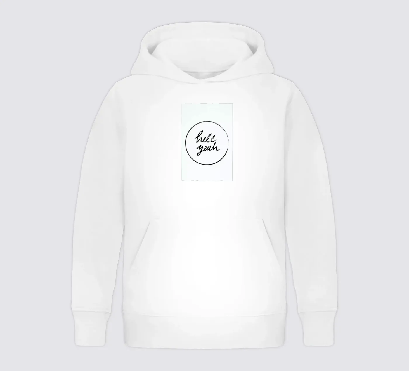 Hell Yeah kinder hoodie van petiteCAPS