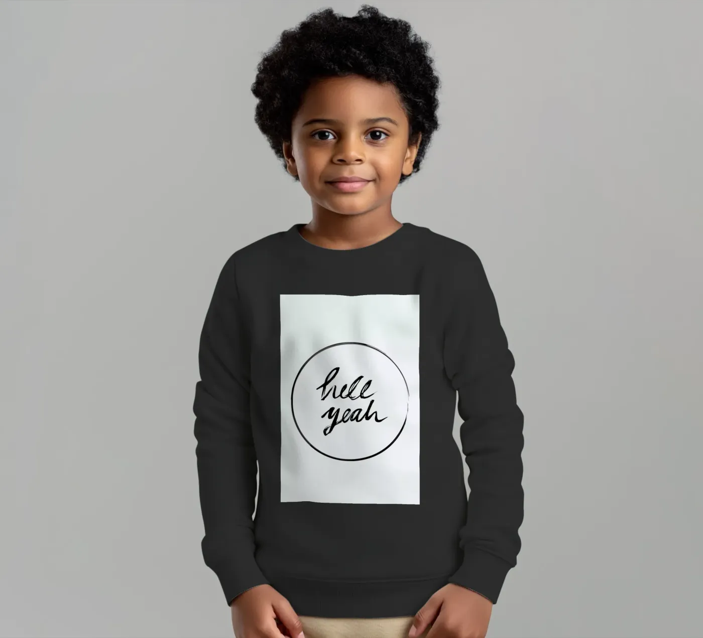 Hell Yeah kinder sweatshirt van petiteCAPS