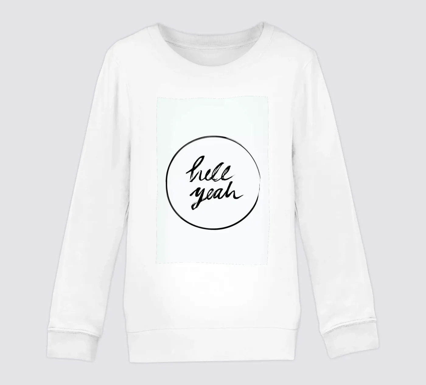 Hell Yeah kinder sweatshirt van petiteCAPS