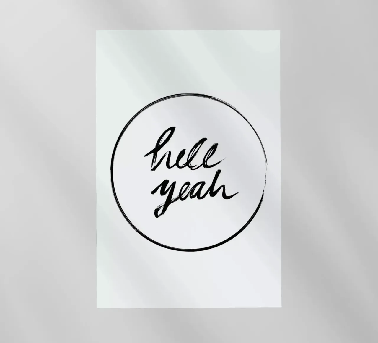 Hell Yeah Backlit Folie von petiteCAPS