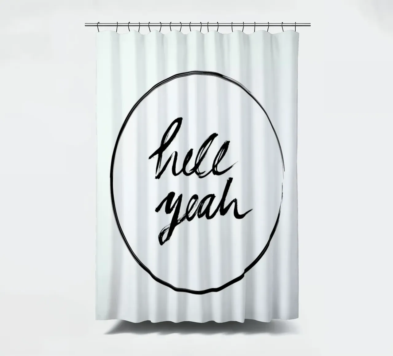 Hell Yeah Duschvorhang von petiteCAPS