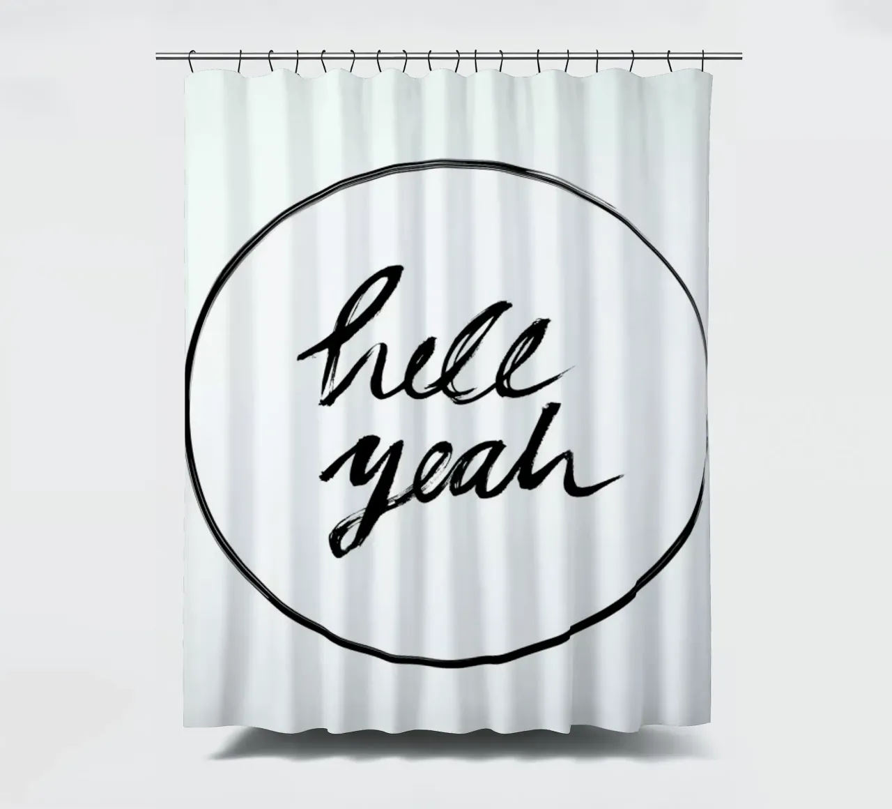 Hell Yeah Duschvorhang von petiteCAPS