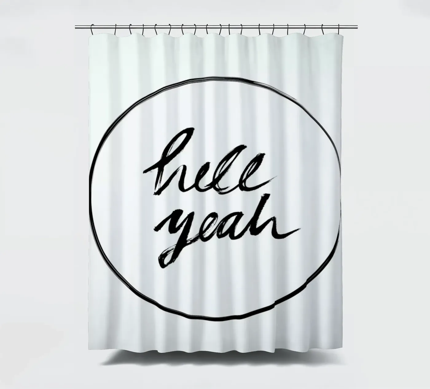 Hell Yeah Duschvorhang von petiteCAPS