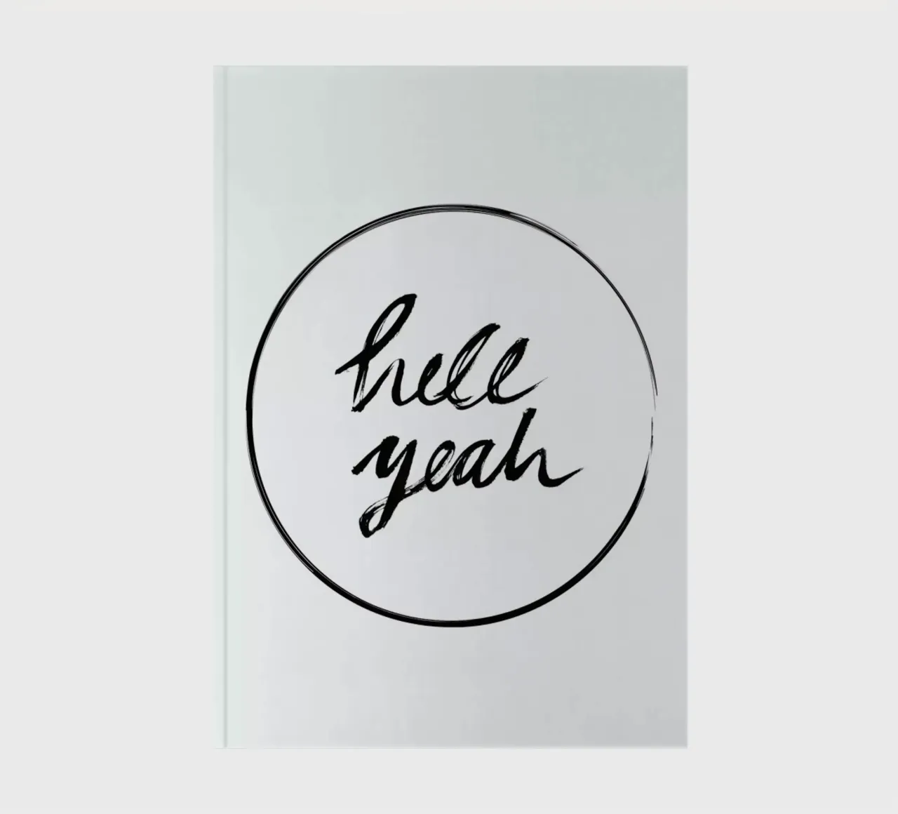 Hell Yeah notebook by petiteCAPS