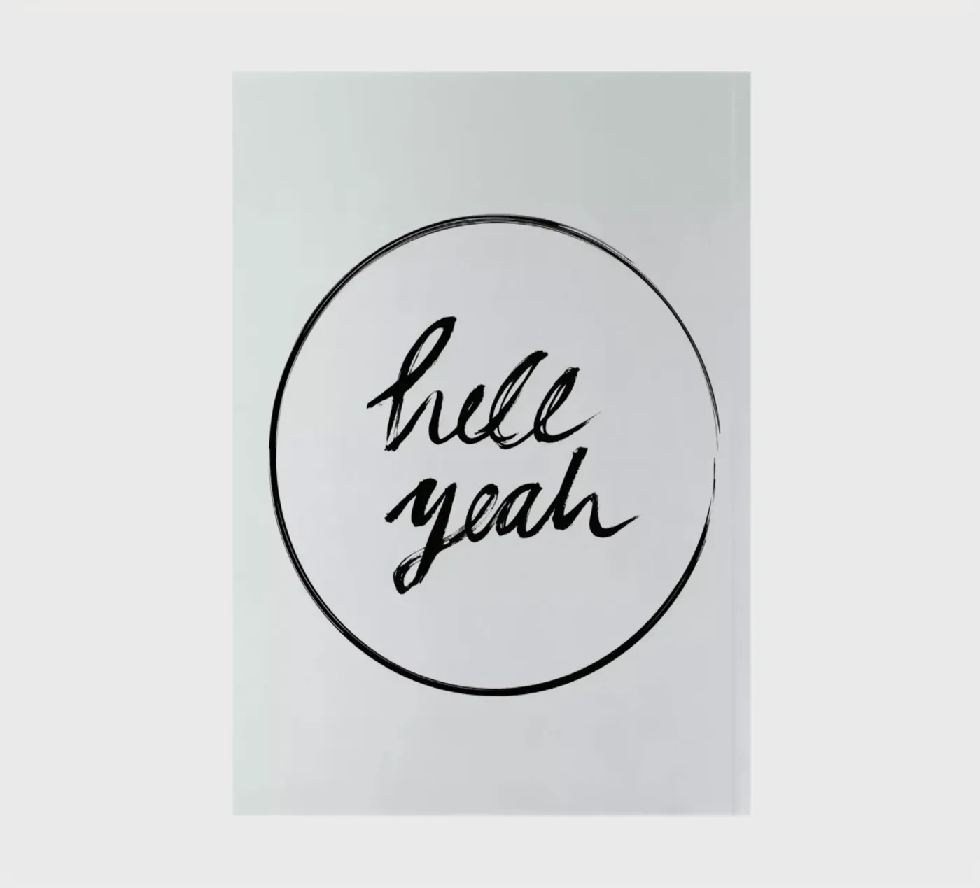 Hell Yeah carnet de notes de petiteCAPS