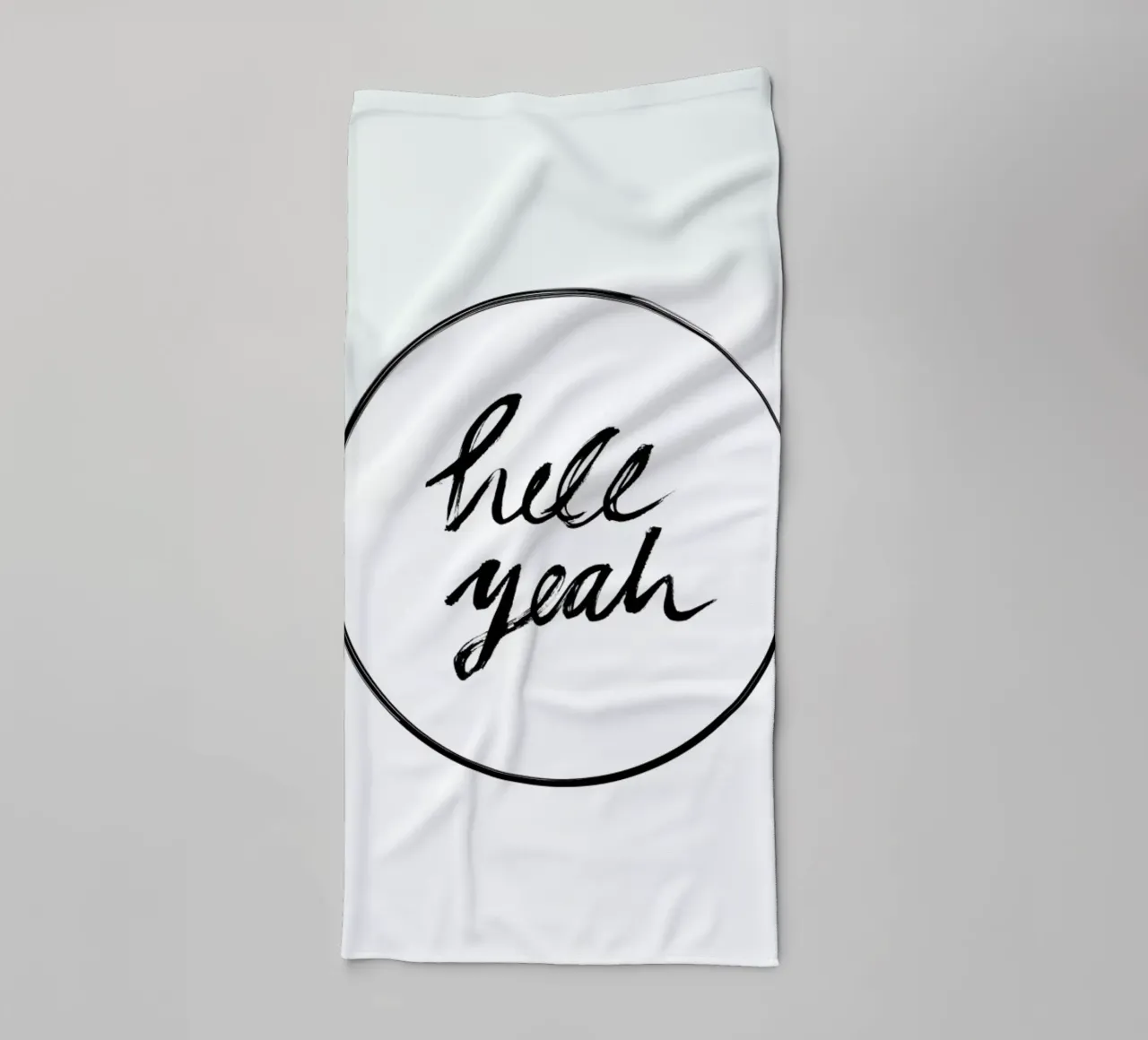 Hell Yeah Handtuch von petiteCAPS