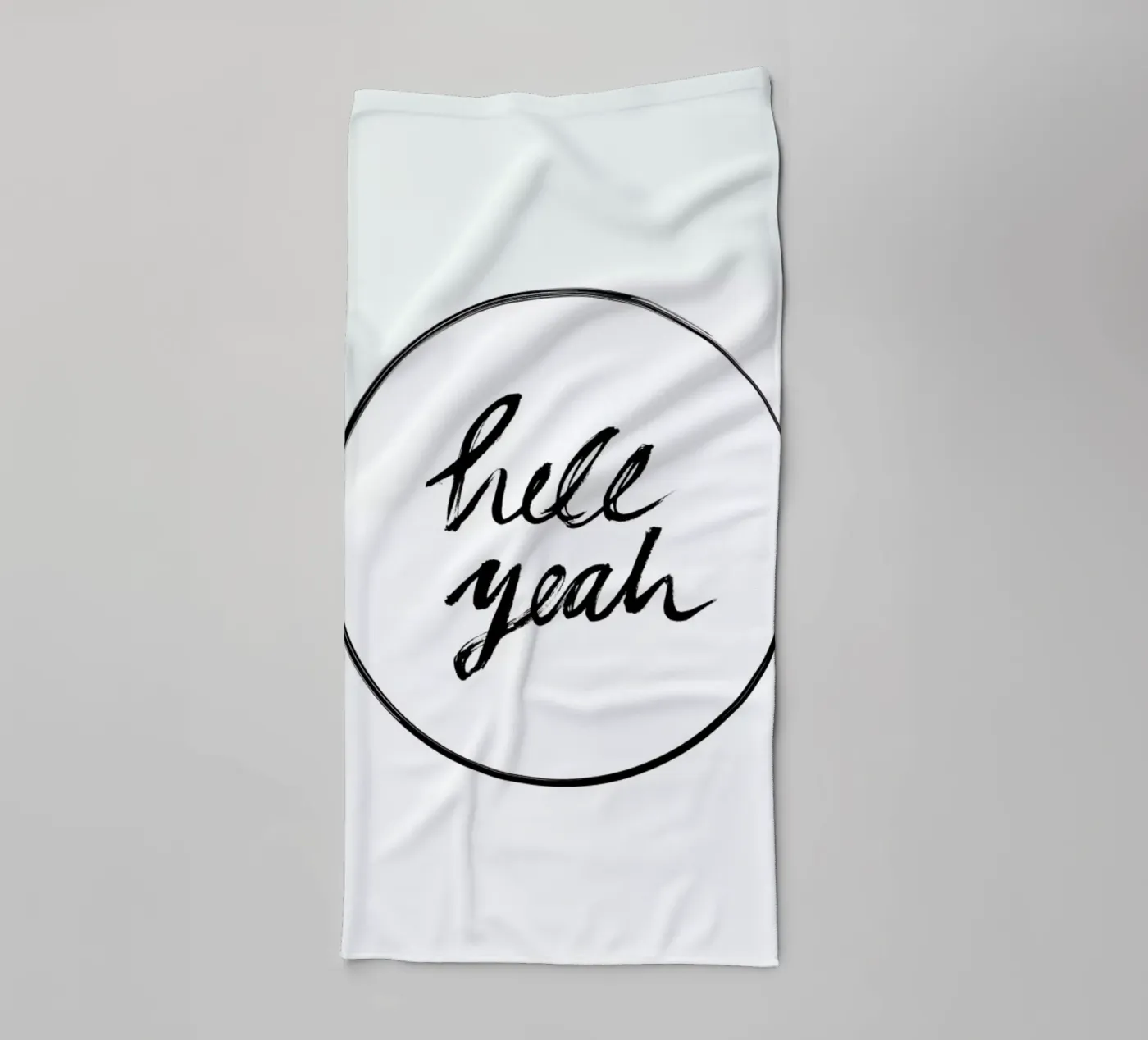 Hell Yeah Handtuch von petiteCAPS