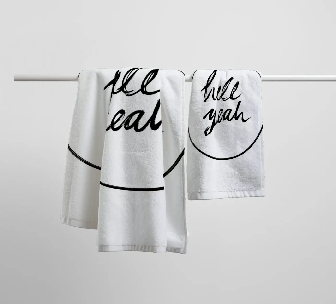 Hell Yeah badhanddoek van petiteCAPS