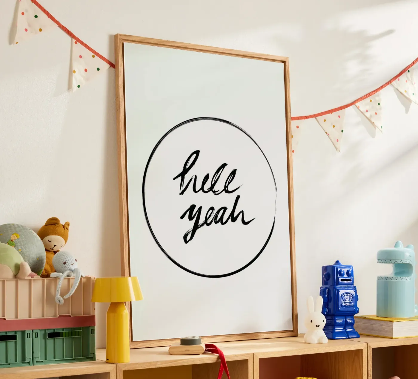 Hell Yeah Acryl-Glas von petiteCAPS