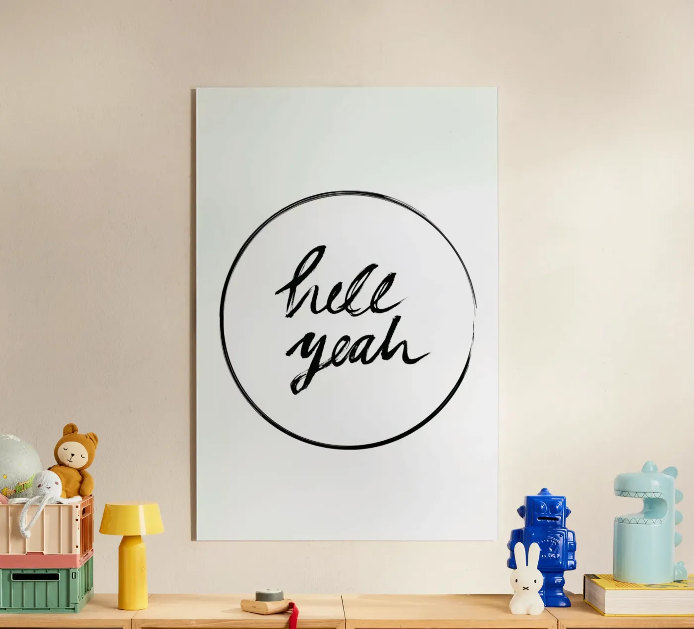 Hell Yeah Acryl-Glas von petiteCAPS