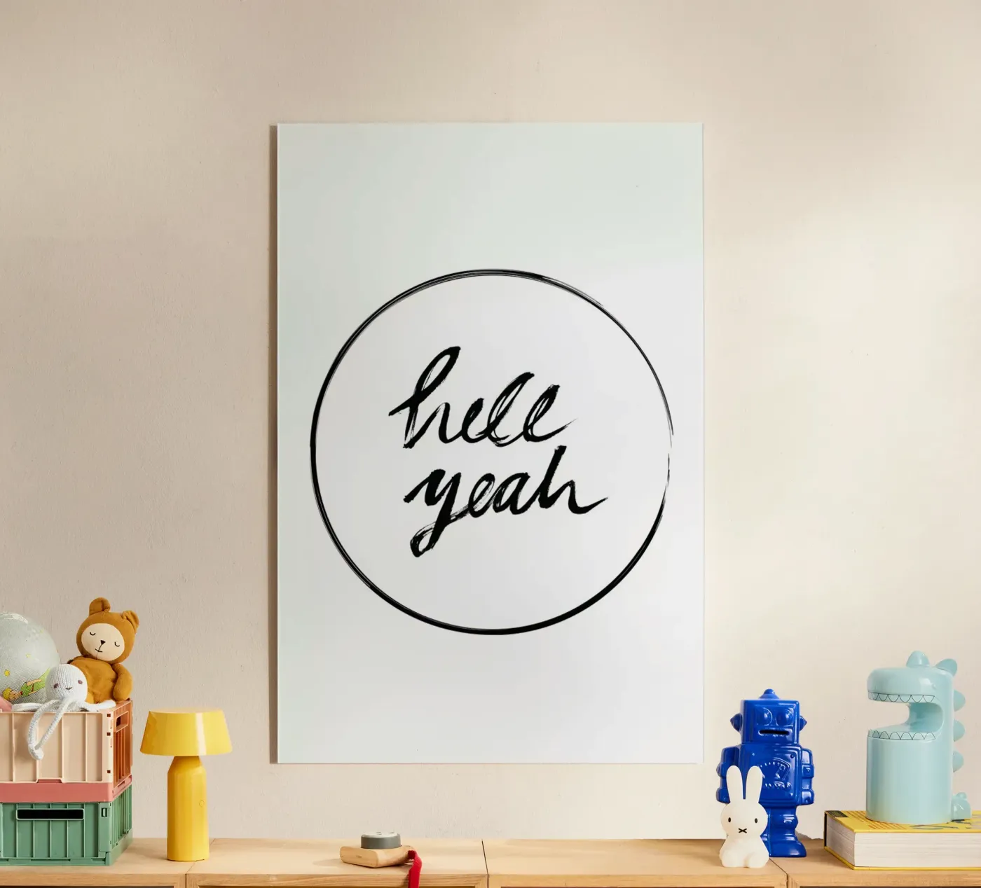 Hell Yeah Acryl-Glas von petiteCAPS