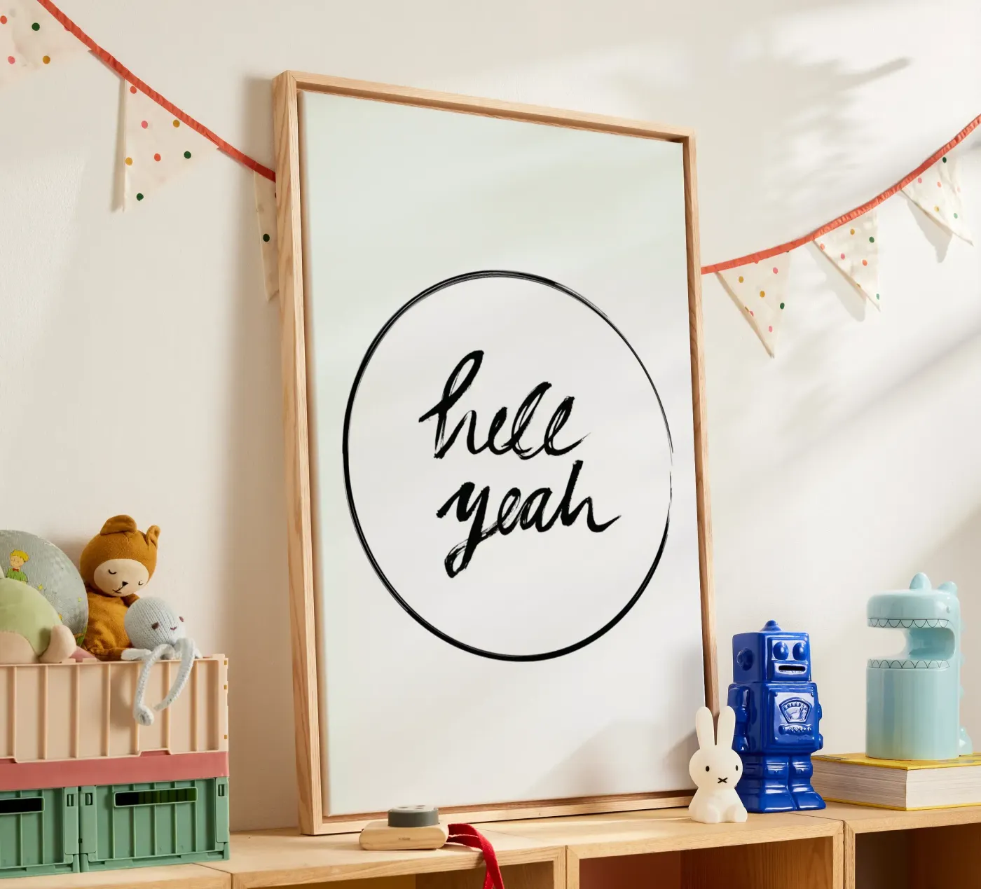 Hell Yeah toile de petiteCAPS