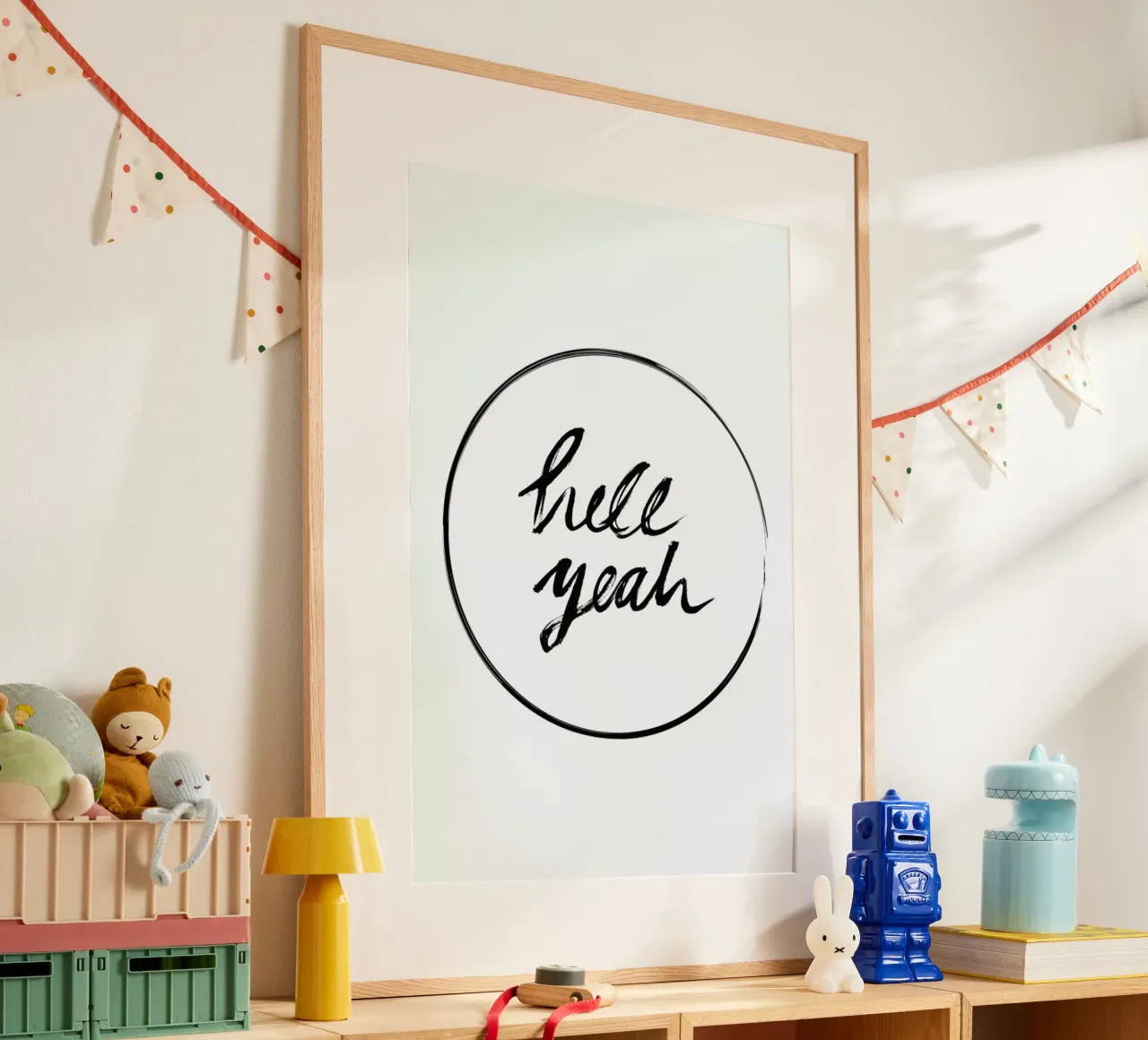 Hell Yeah poster van petiteCAPS