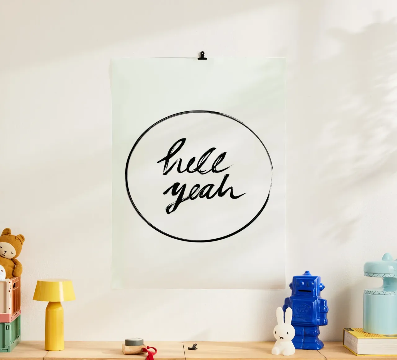 Hell Yeah carta hahnemühle da petiteCAPS