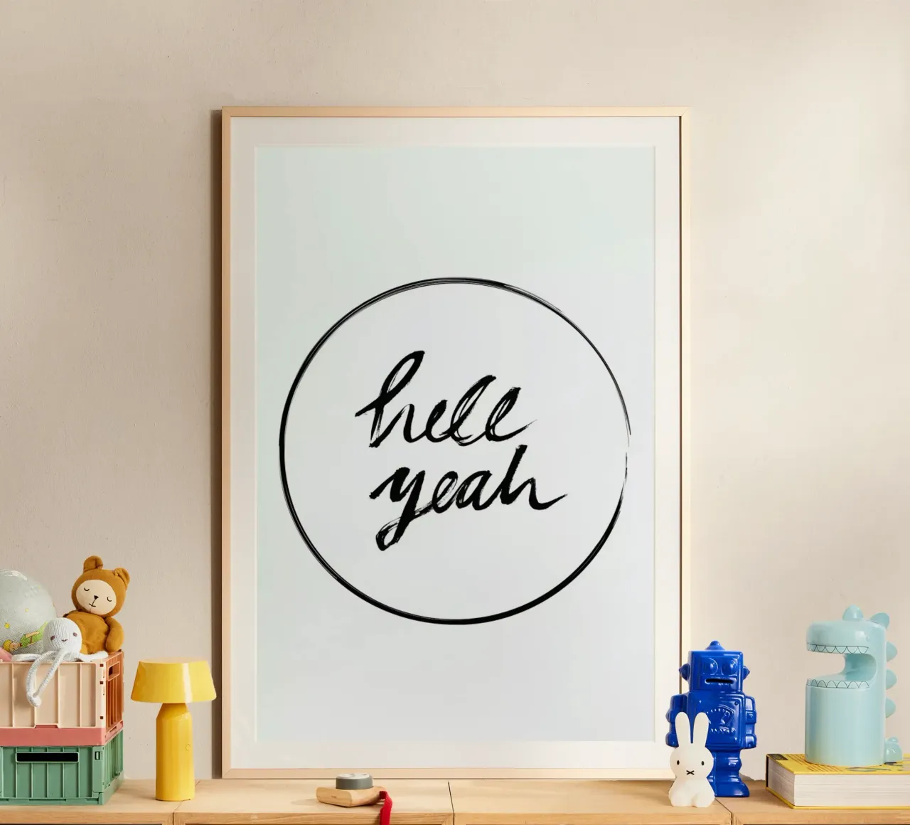 Hell Yeah carta hahnemühle da petiteCAPS