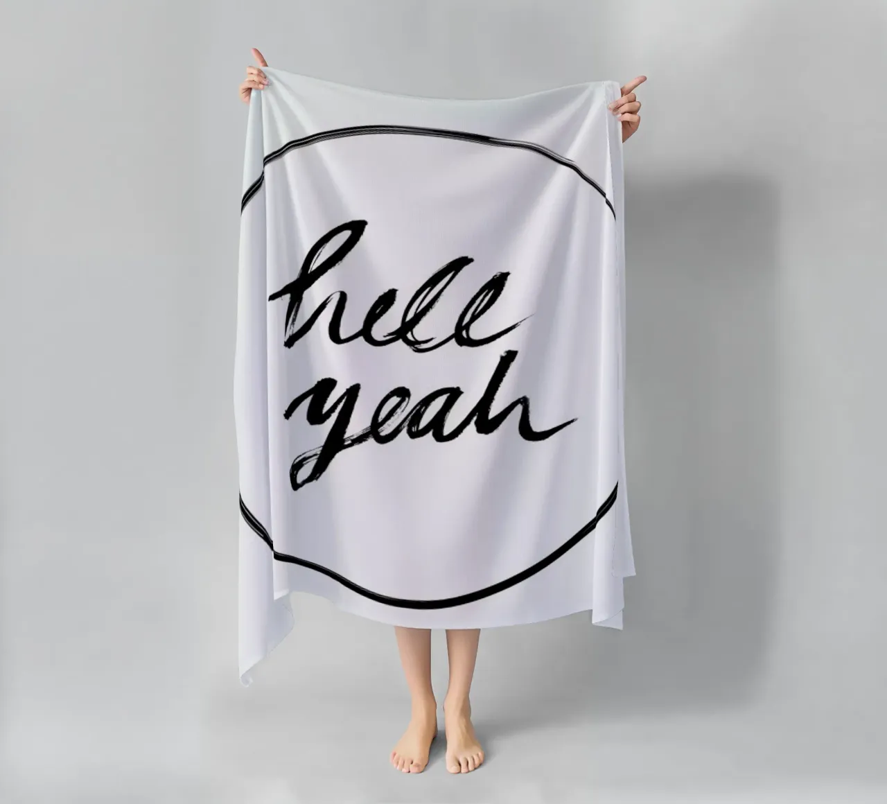 Hell Yeah Strandtuch von petiteCAPS