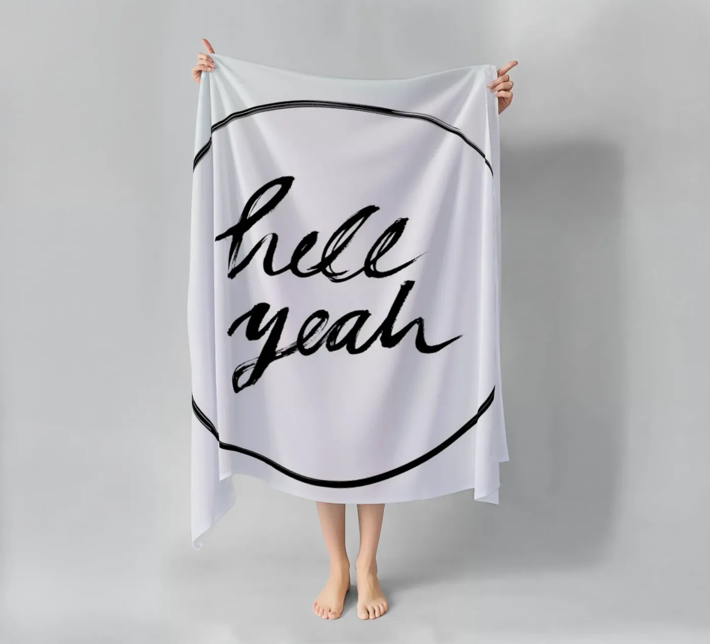 Hell Yeah Strandtuch von petiteCAPS