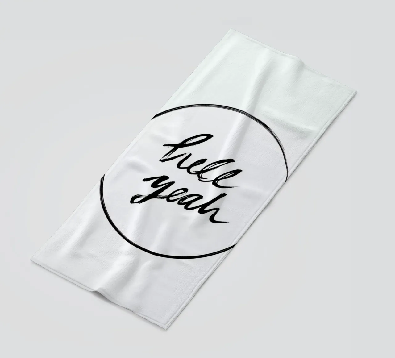 Hell Yeah Strandtuch von petiteCAPS