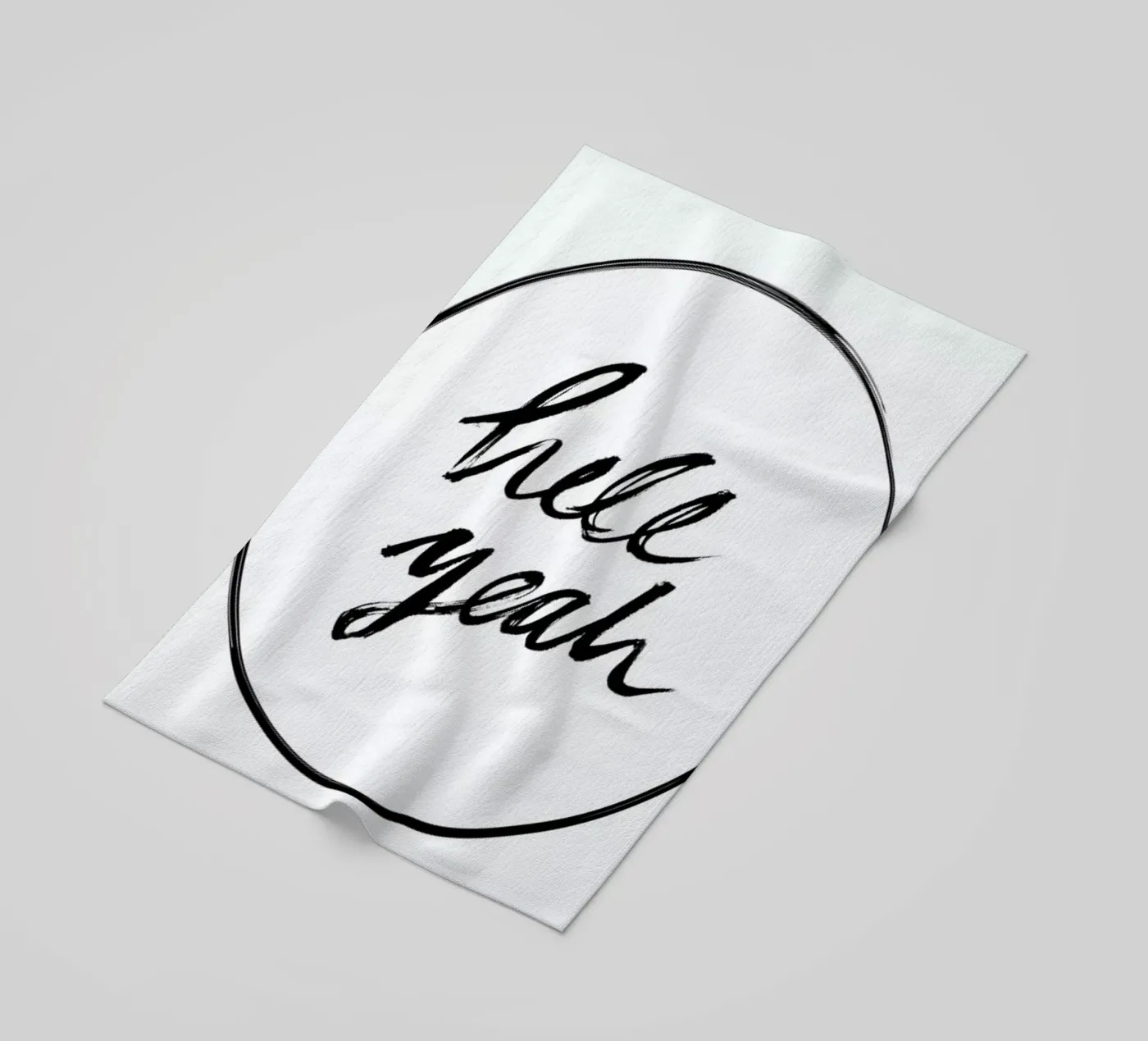 Hell Yeah Strandtuch von petiteCAPS