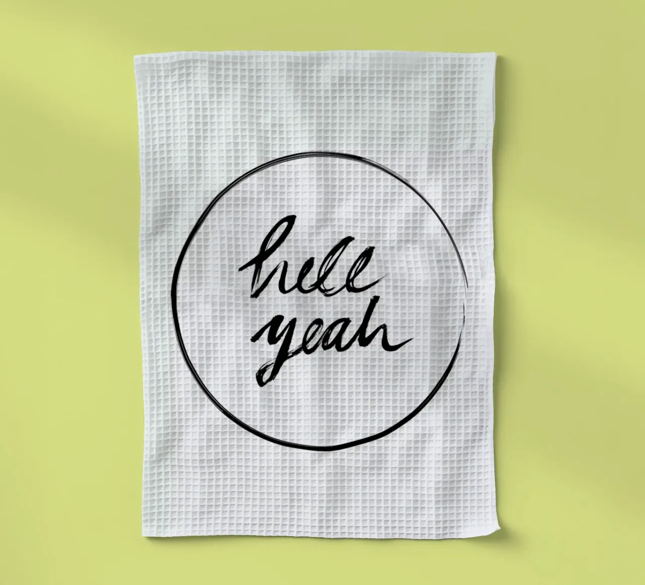 Hell Yeah torchon de petiteCAPS