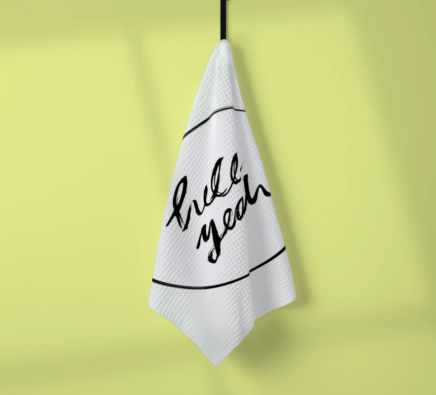 Hell Yeah canovaccio da cucina da petiteCAPS