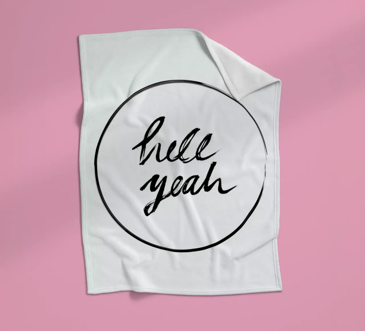 Hell Yeah Fleecedecke von petiteCAPS