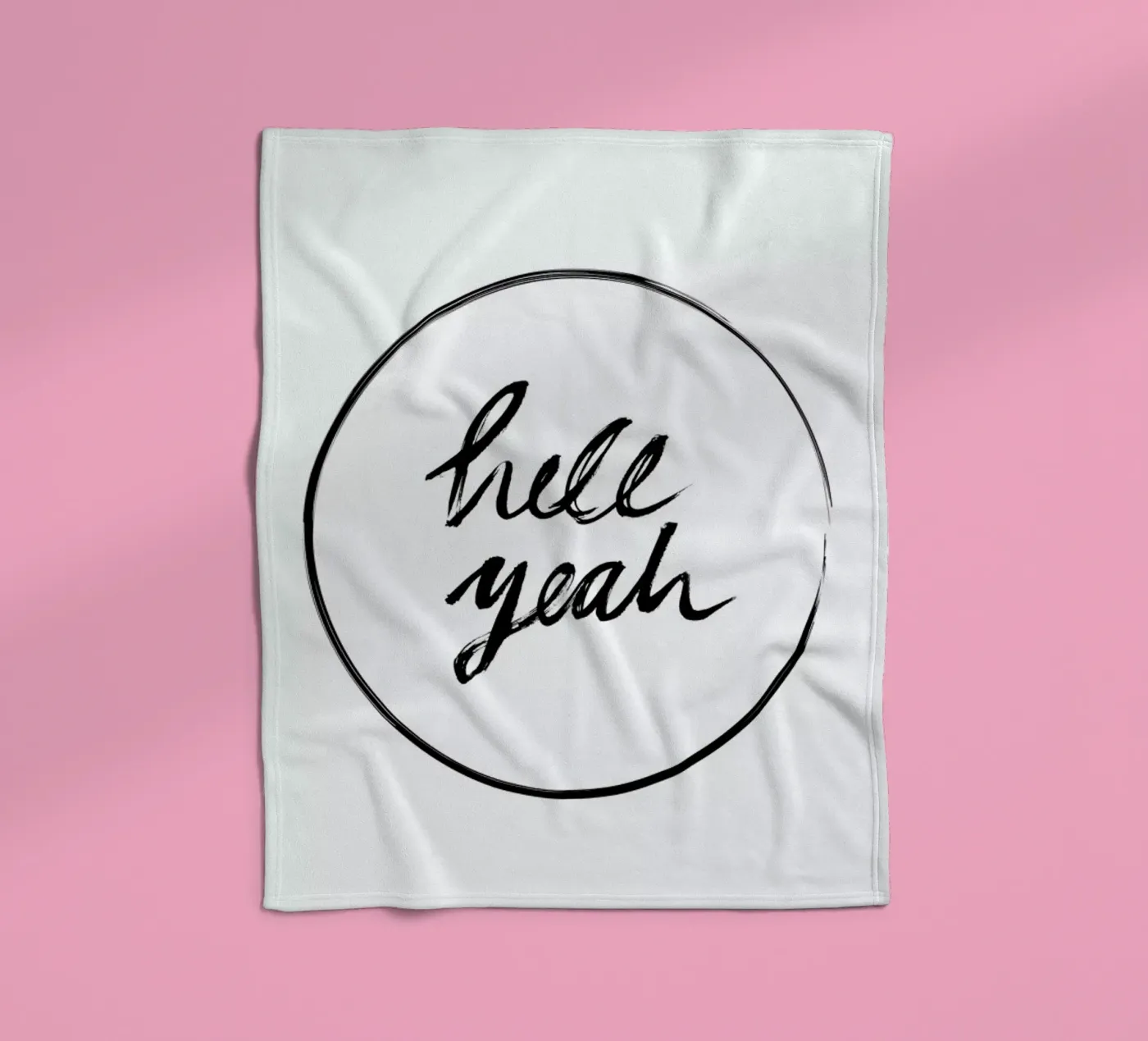 Hell Yeah fleecedeken van petiteCAPS