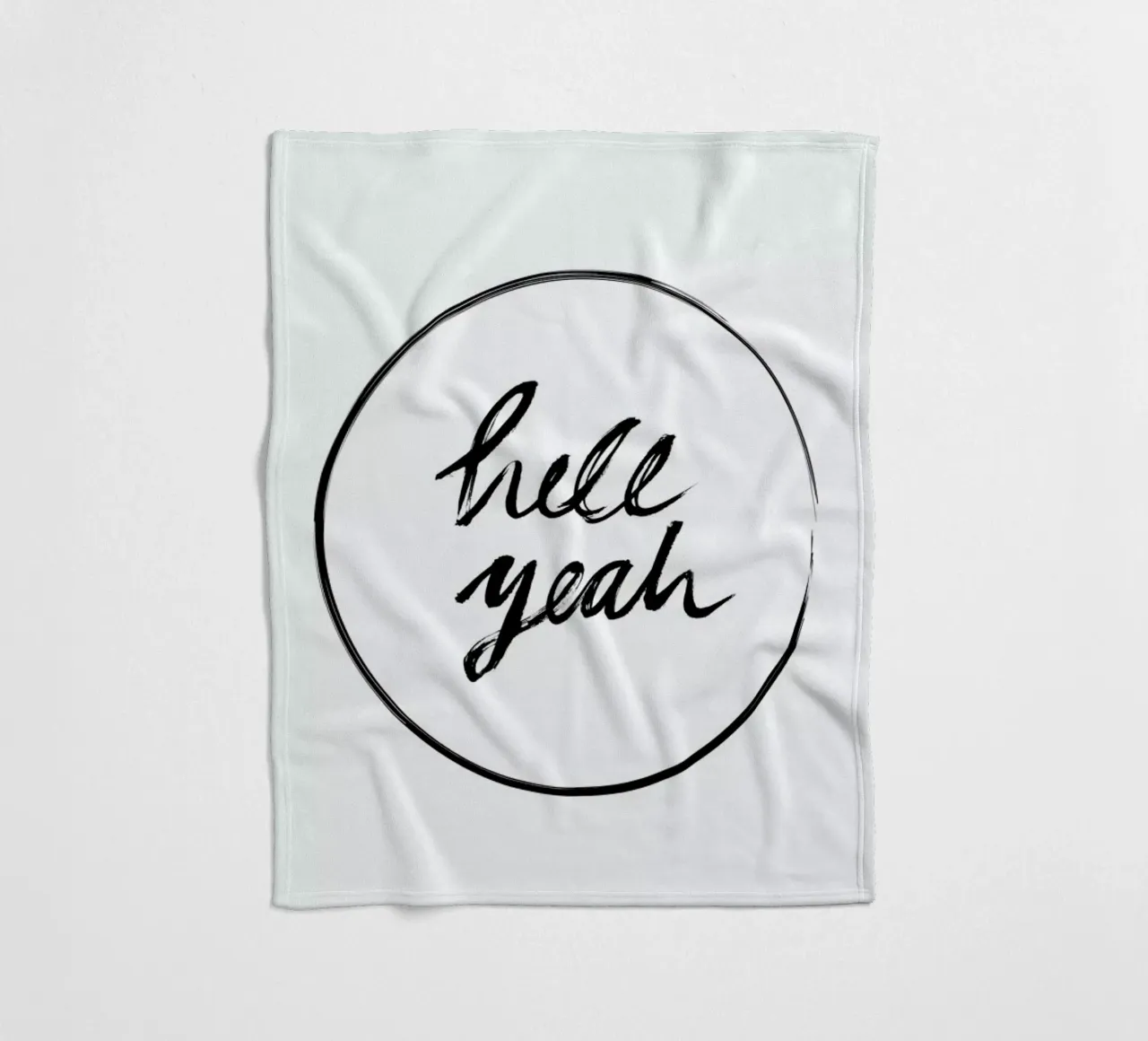 Hell Yeah Fleecedecke von petiteCAPS