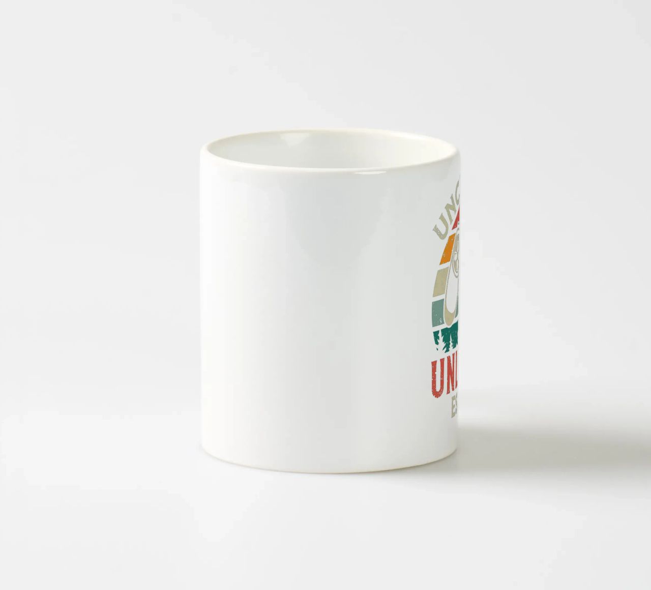 Uncle Level Unlocked Est. 2025 tazza in ceramica da edsonramosart