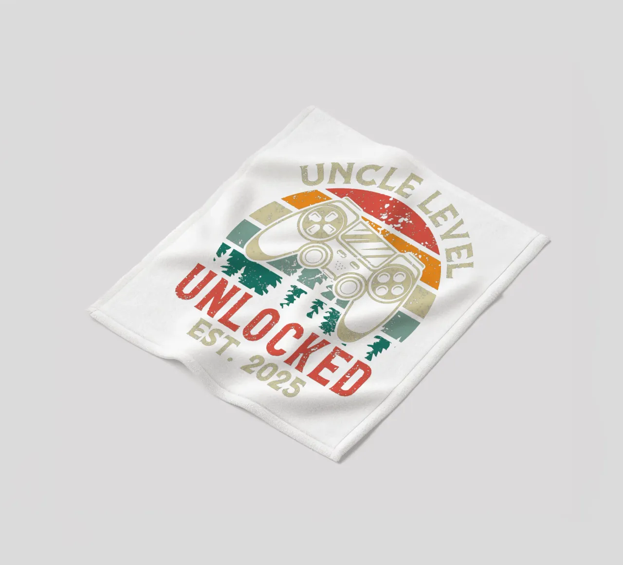 Uncle Level Unlocked Est. 2025 coperta in pile da edsonramosart