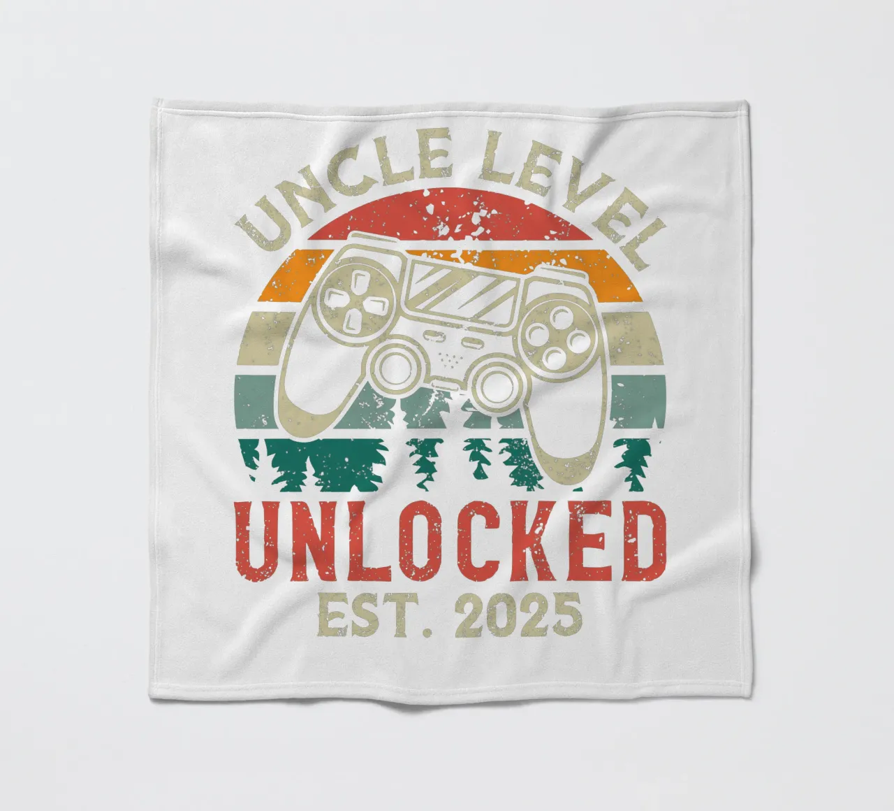 Uncle Level Unlocked Est. 2025 coperta in pile da edsonramosart