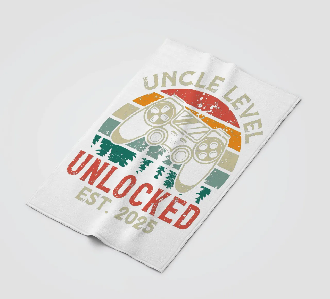 Uncle Level Unlocked Est. 2025 coperta in pile da edsonramosart