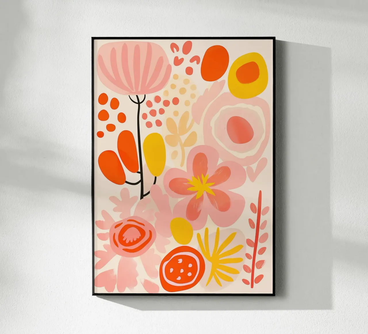The lightness of being in summer | Floral pattern acrylic glass by Autofocus