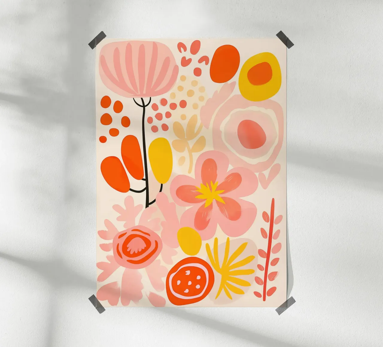 The lightness of being in summer | Floral pattern hahnemühle by Autofocus