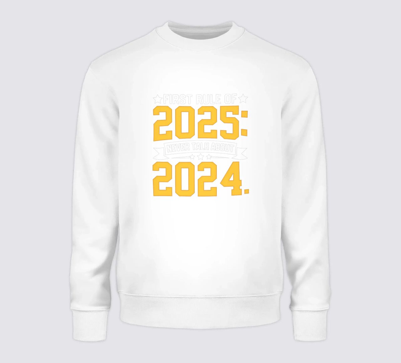 First rule of 2025: Never talk about 2024 felpa da edsonramosart