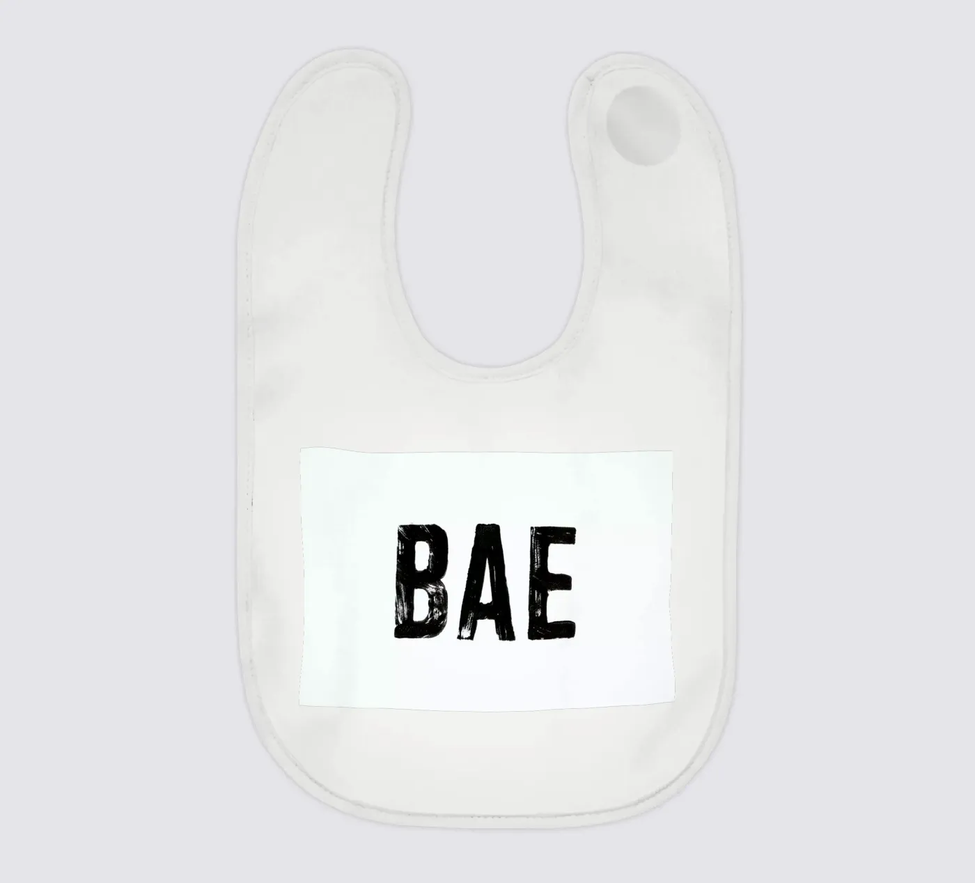 BAE baby bib by petiteCAPS