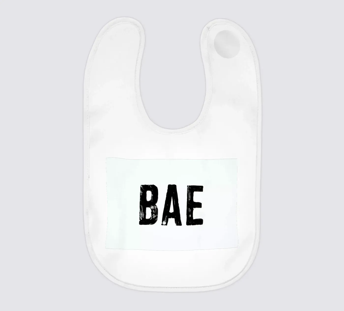 BAE baby bib by petiteCAPS