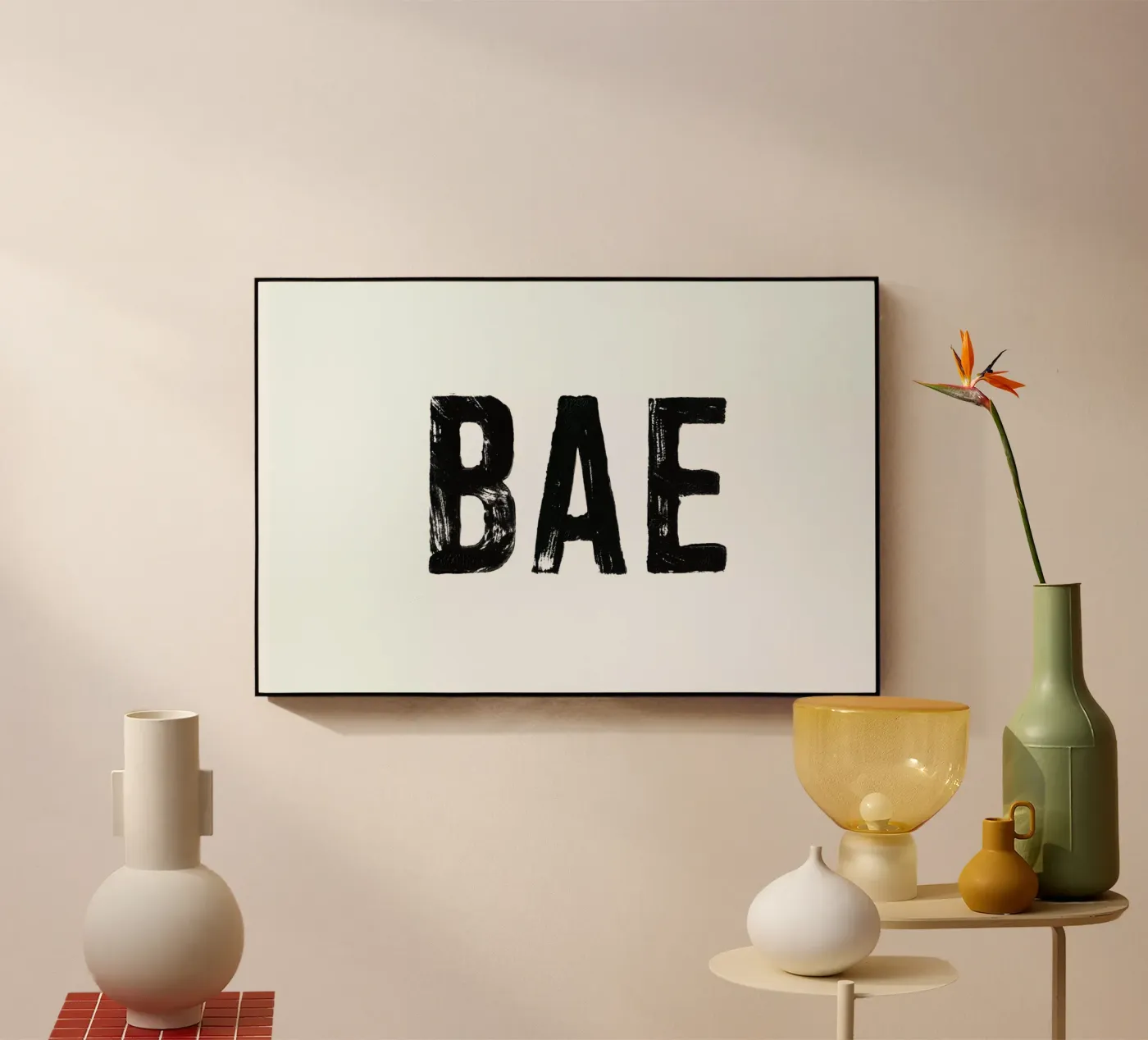 BAE plexiglas de petiteCAPS