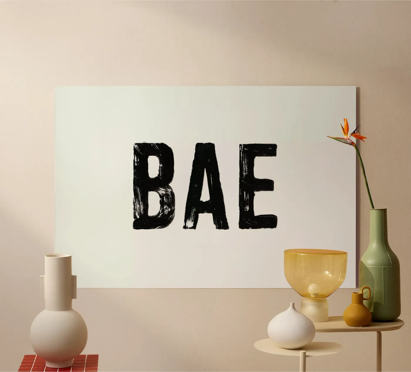 BAE plexiglas de petiteCAPS