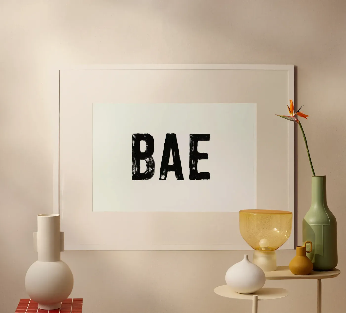 BAE Poster von petiteCAPS