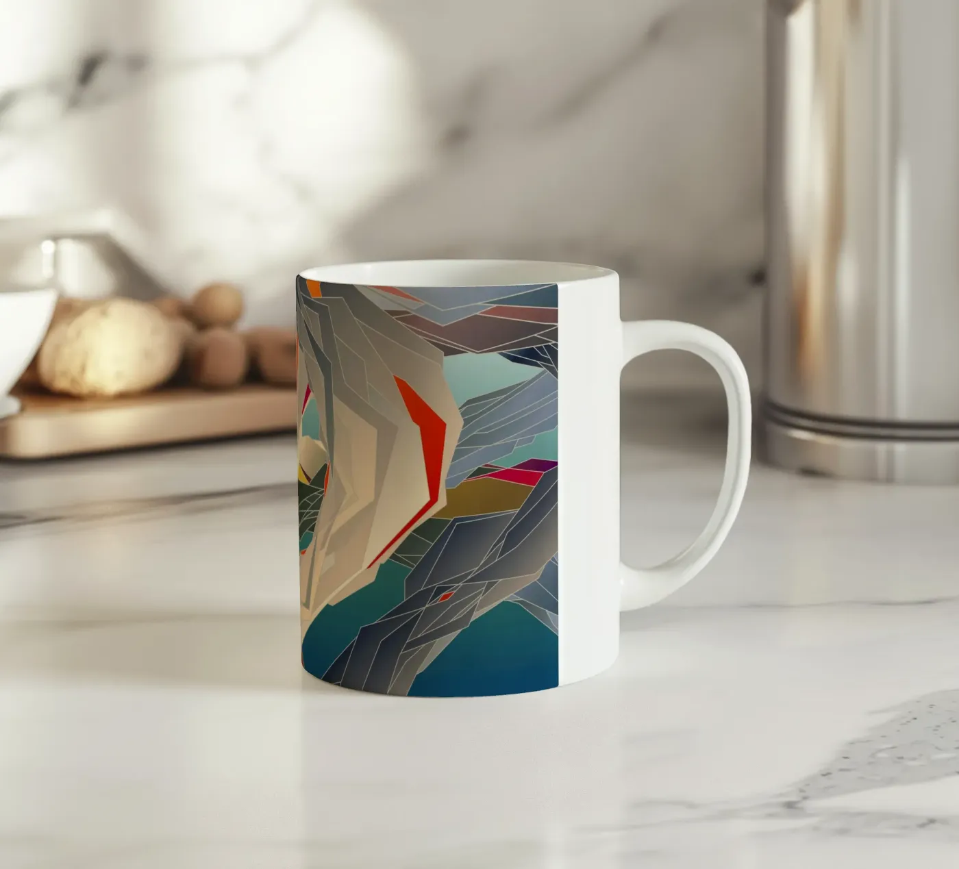 Atlantis ceramic mug by Angelo Cerantola