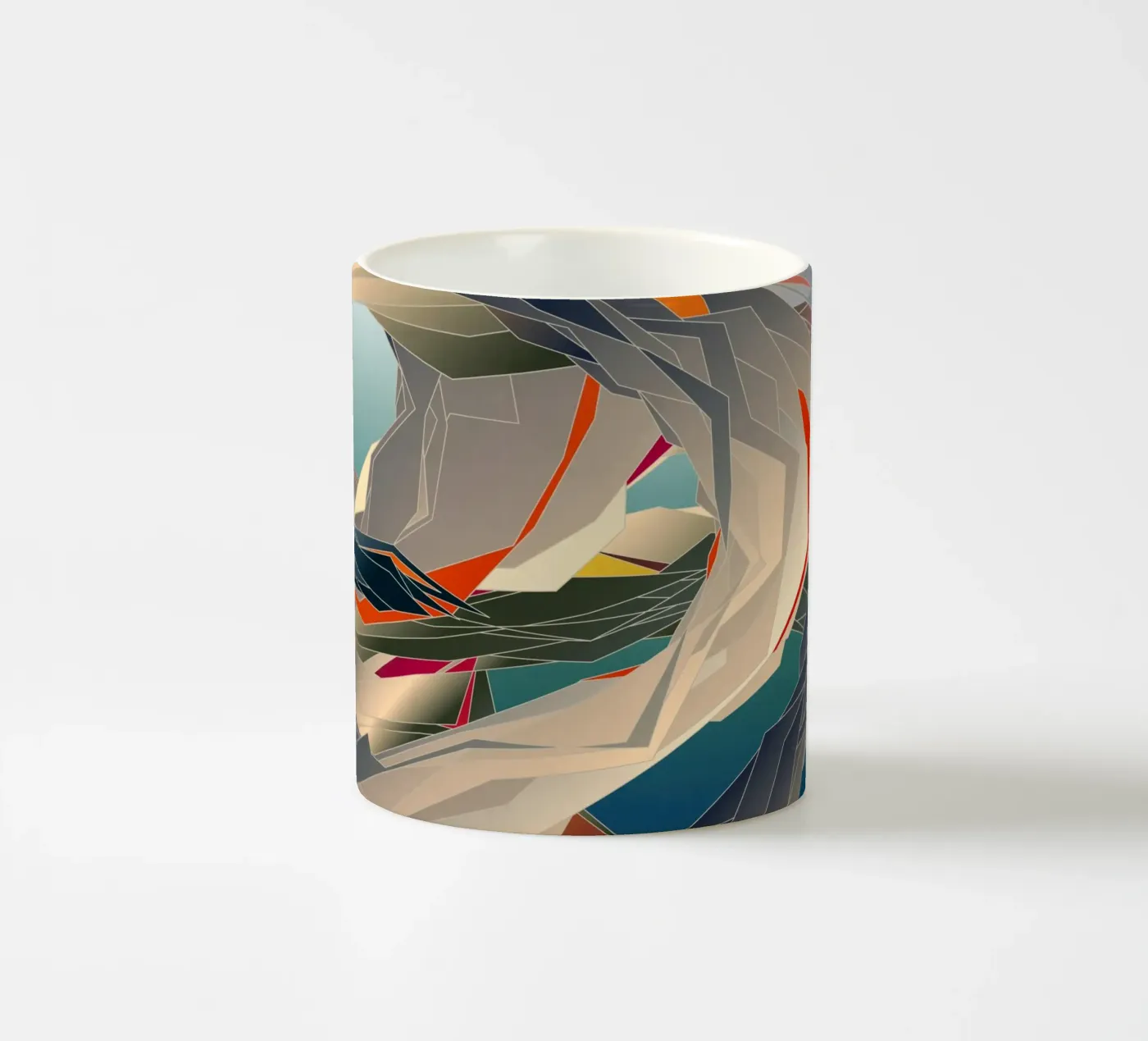 Atlantis ceramic mug by Angelo Cerantola