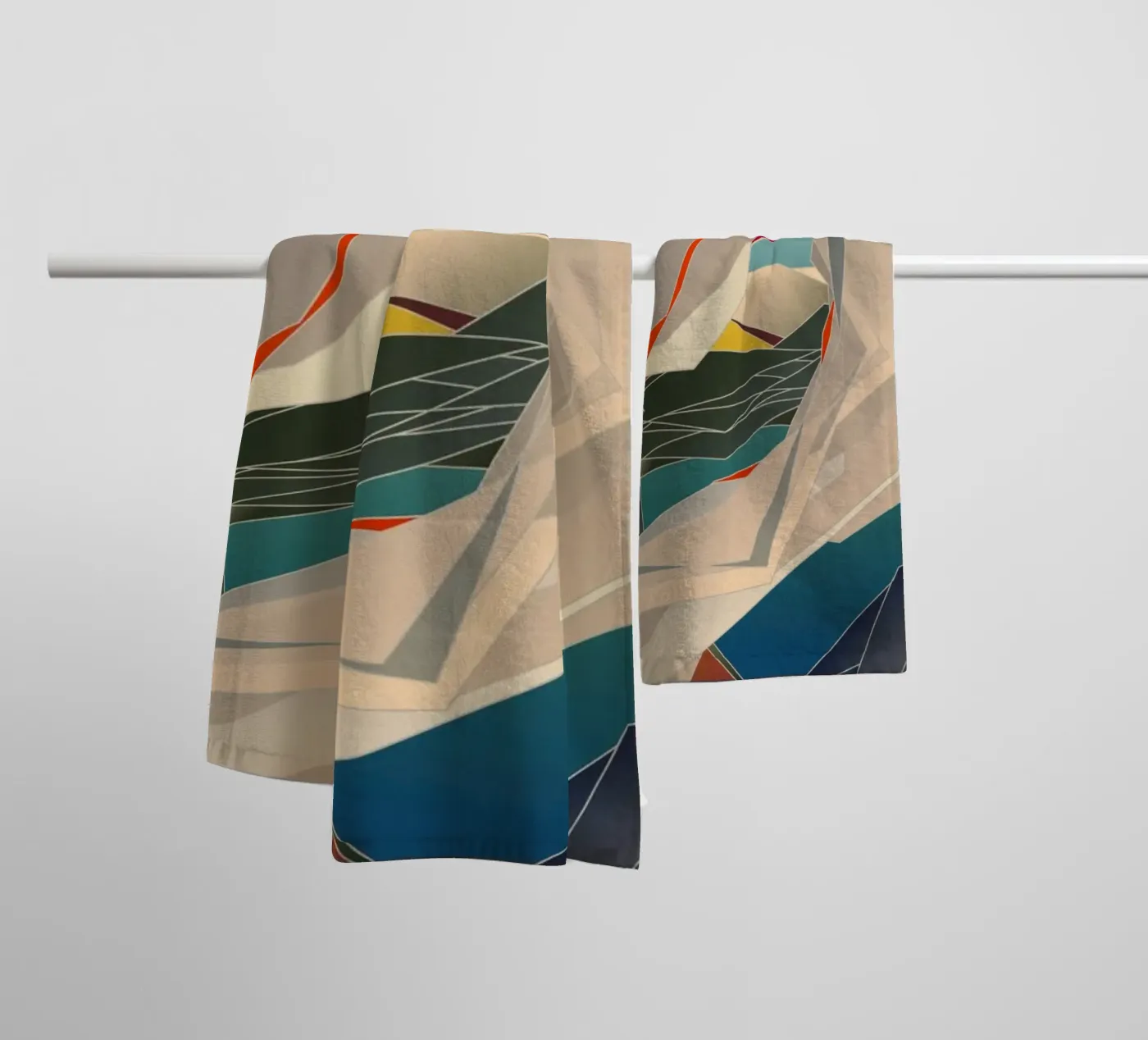 Atlantis badhanddoek van Angelo Cerantola