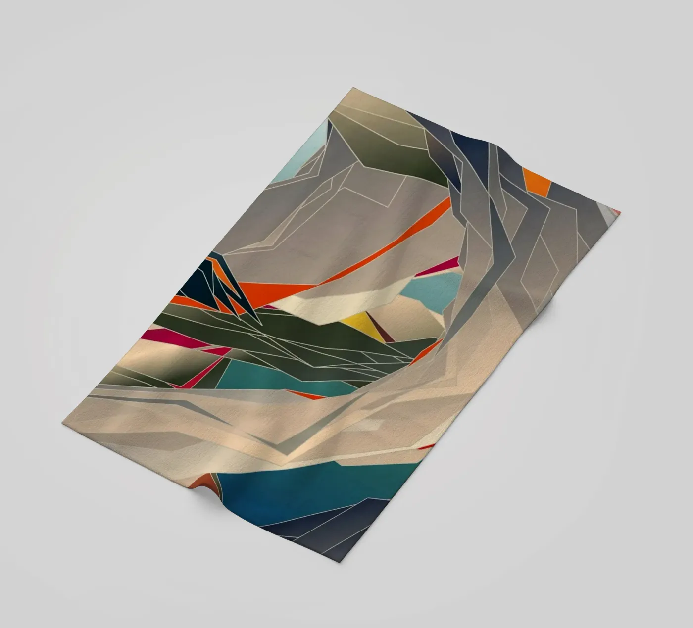 Atlantis beach towel by Angelo Cerantola