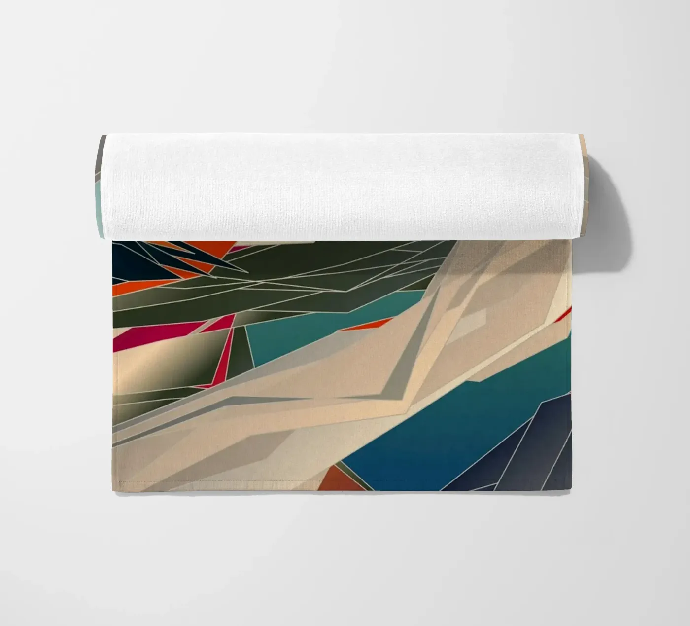 Atlantis beach towel by Angelo Cerantola