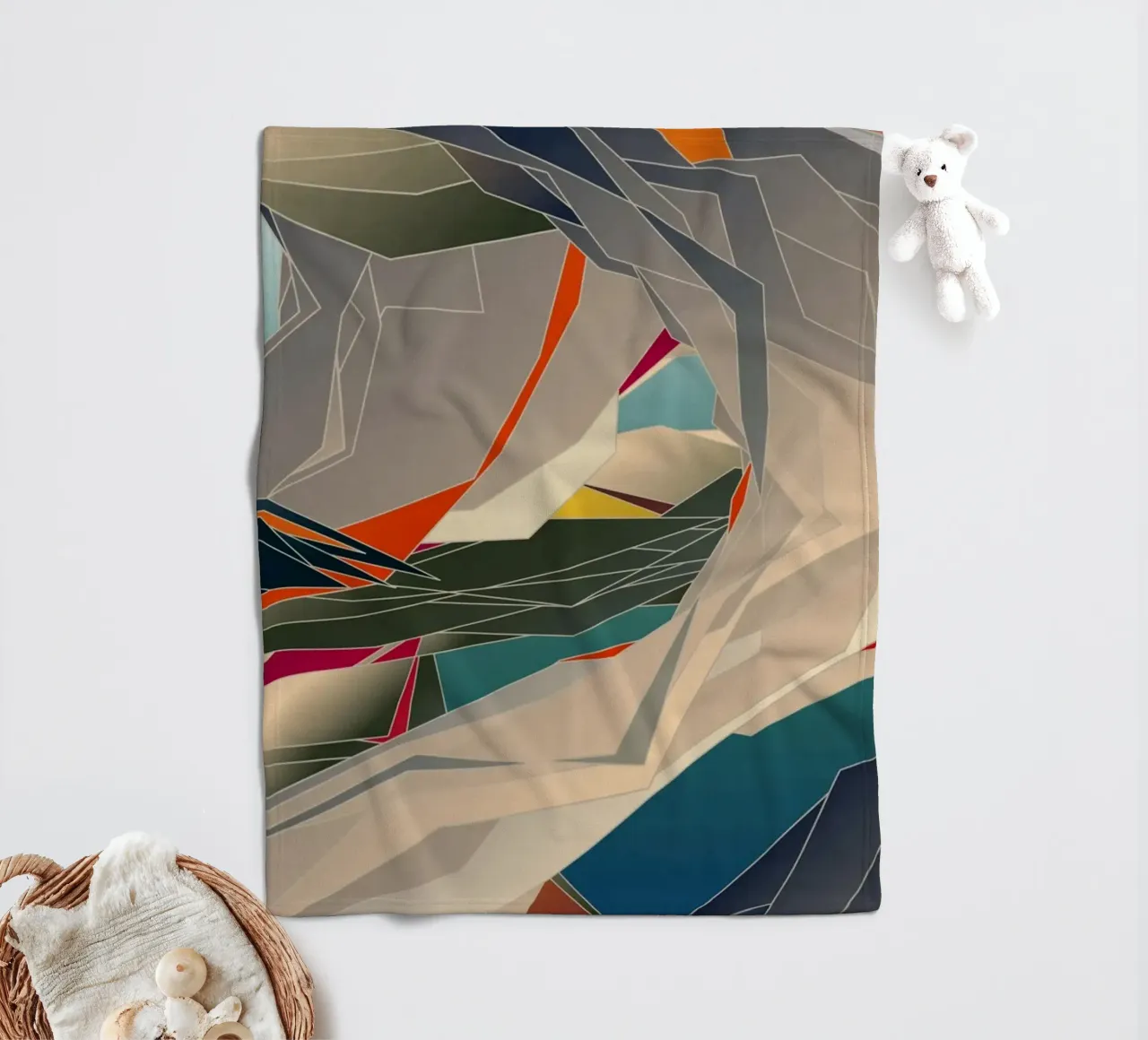 Atlantis Fleecedecke von Angelo Cerantola