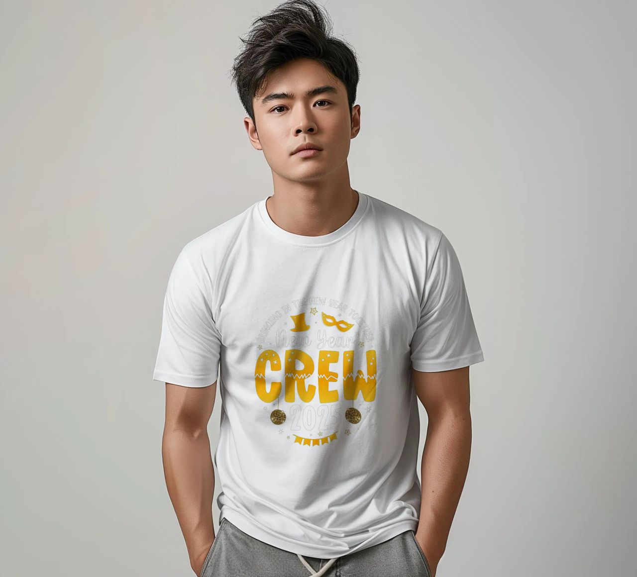 New Year Crew 2025 t-shirt da edsonramosart