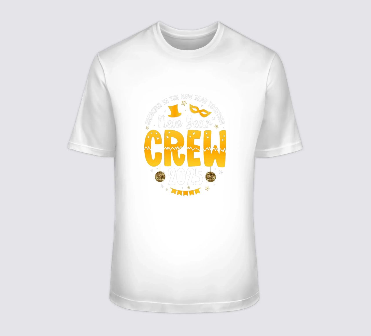 New Year Crew 2025 t-shirt da edsonramosart