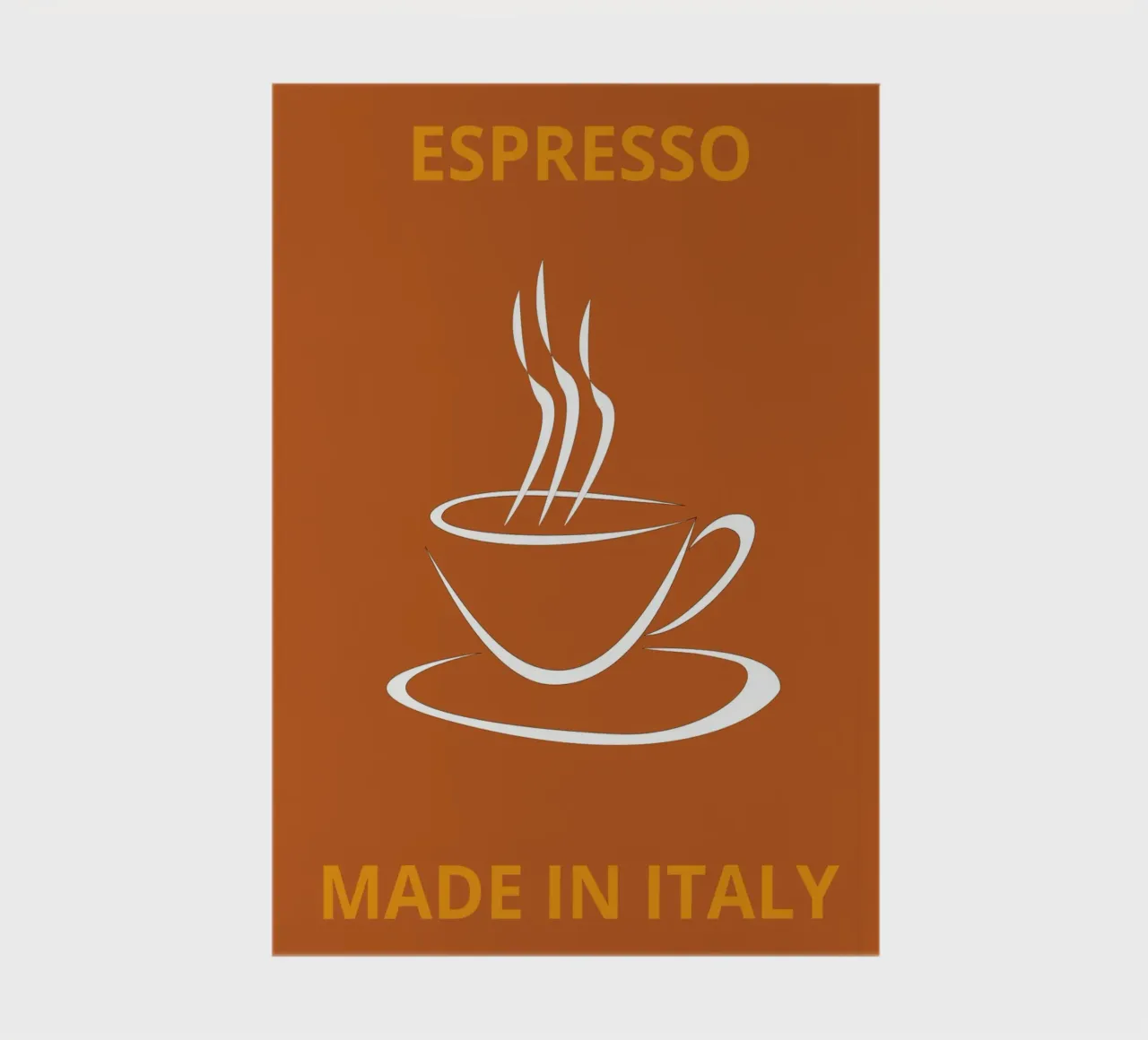 ESPRESSO MADE IN ITALY notebook by LisaArtes