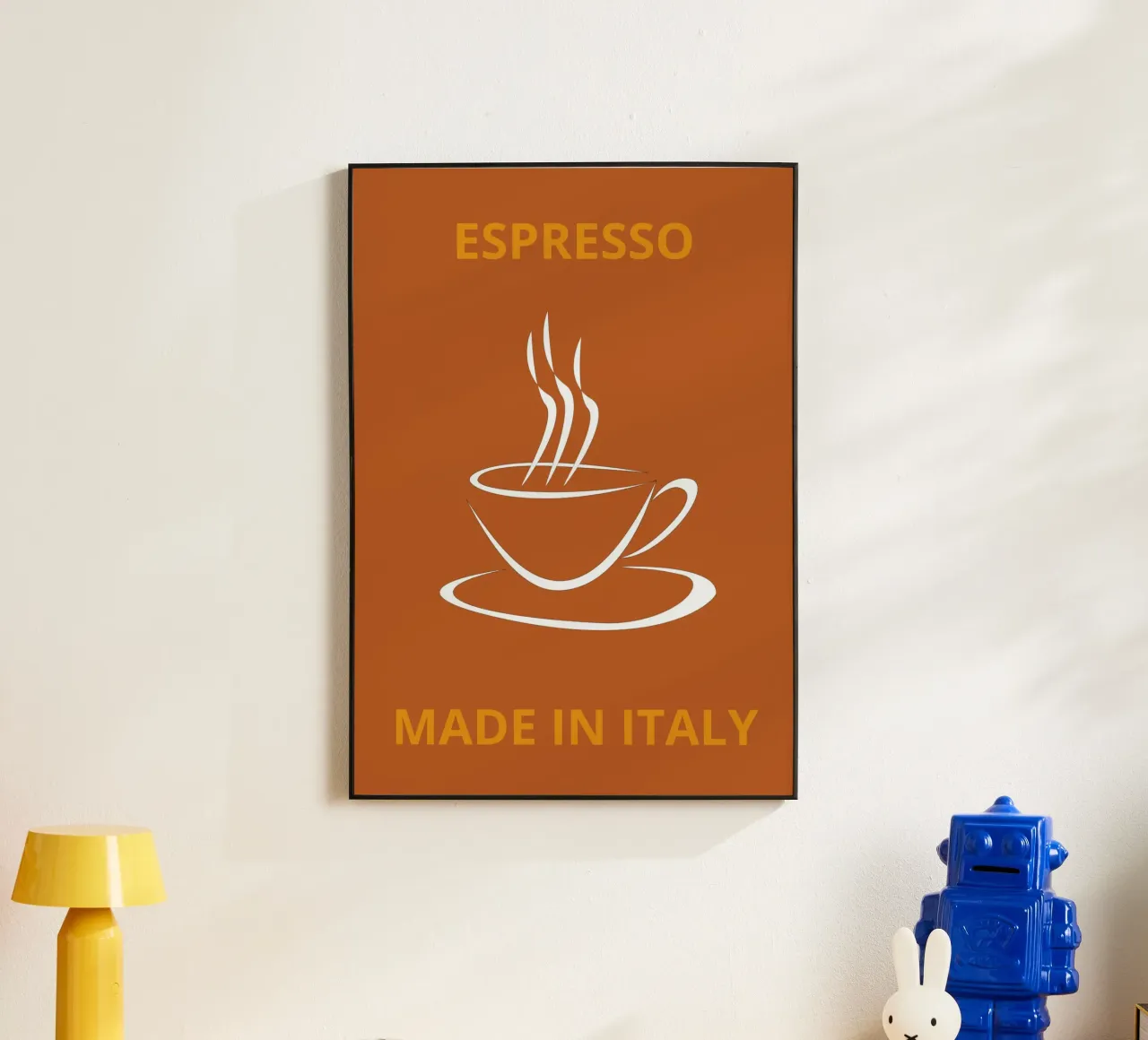 ESPRESSO MADE IN ITALY alu-dibond by LisaArtes